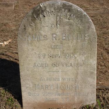 BELLIS James R. -1913 &amp; Mary Louisa -1938