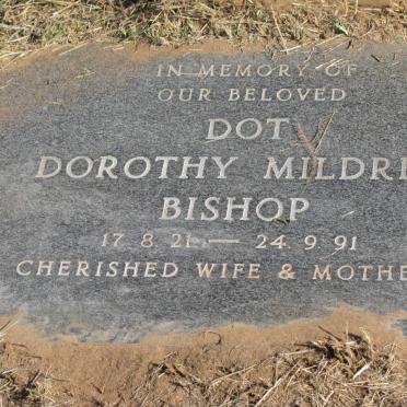 BISHOP Courteney Leonard -1951 &amp; Bessie Louise -1960 :: BISHOP Dorothy Mildred 1921-1991