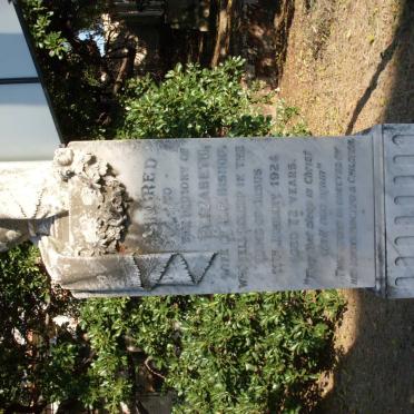 BISHOP Elizabeth -1924 :: BISHOP Stella Ruby -1945 :: BISHOP Charles Richard -1920 :: BISHOP Richard Bartle -1962