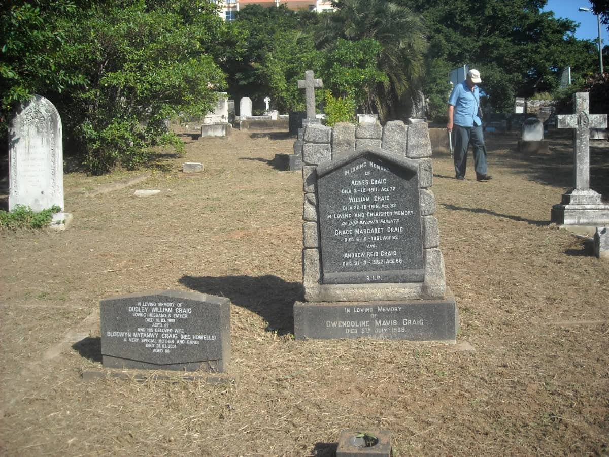 CRAIG William -1918 &amp; Agnes -1911 :: CRAIG Andrew Reid -1962 &amp; Grace Margaret -1961