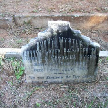 DYKES Audry Myrtle 1900-1901