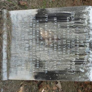 DOREY Henry Cornelius -1939 &amp; Emma -1942 :: DOREY Charlie -1916 :: DOREY Ruth -1914 :: DOREY Willie 1913