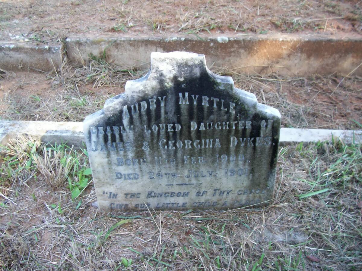 DYKES Audry Myrtle 1900-1901