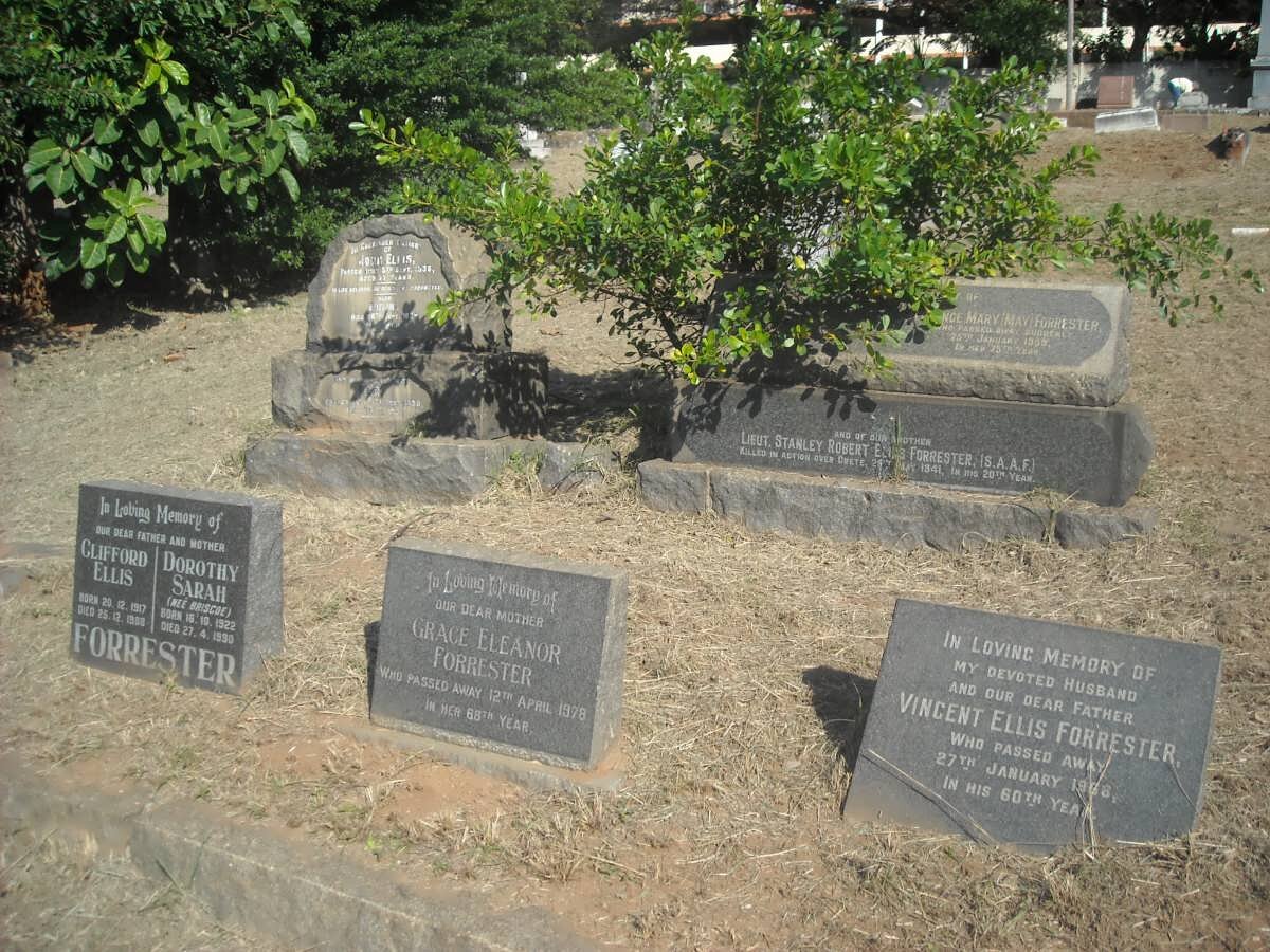 FORRESTER Robert -1958 &amp; Florence Mary -1959 :: FORRESTER Stanley Robert Ellis -1941
