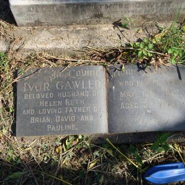 GAWLER Mary Annie -1925 :: GAWLER Ivor -1921