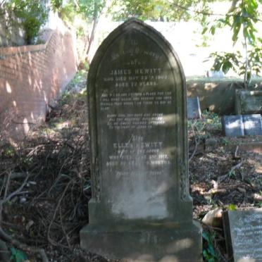 HEWITT James -1902 &amp; Ellen -1917