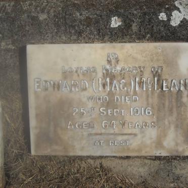 HUBBARD Lucy Margaret 1884-1923 :: HUBBARD Fred Stephen 1922-1923 :: McLEAN Edward -1916