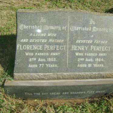 PERFECT Henry -1964 &amp; Florence -1955