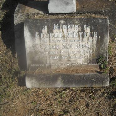 REED George Arthur -1916