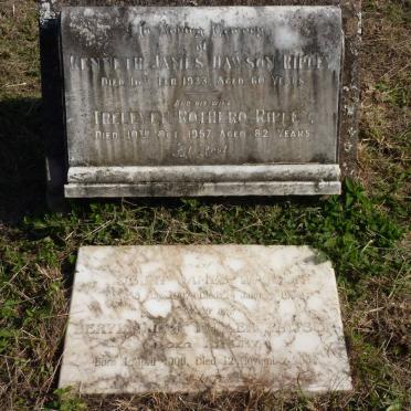 RIPLEY Kenneth James Dawson -1933 &amp; Treleven Rothero -1957