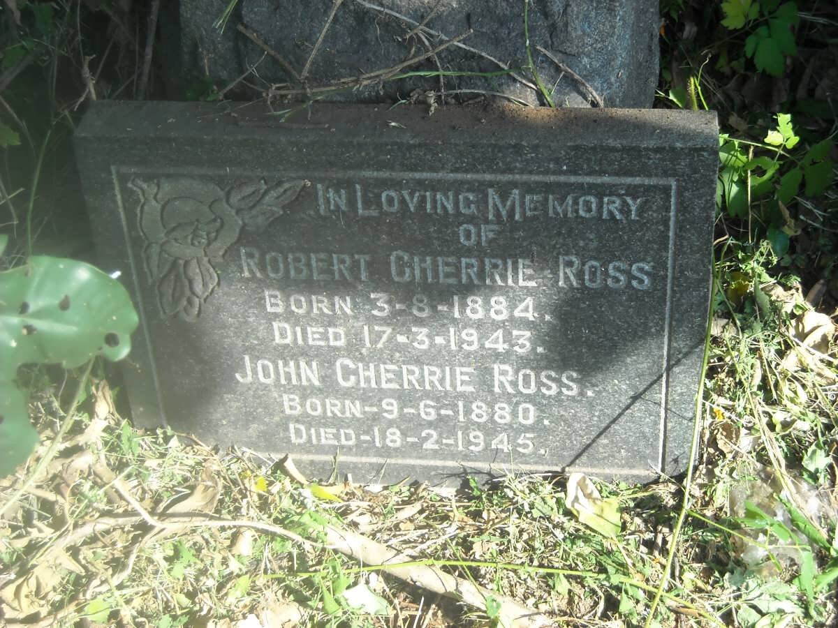 ROSS Alexander Cherrie -1974 :: ROSS Annie -1938 :: ROSS Helena Sarah nee LEE -1918 :: ROSS Archibald -1973