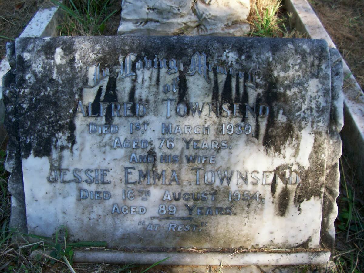 TOWNSEND Alfred -1939 &amp; Jessie Emma -1954 :: Jessie Madeline 1898-