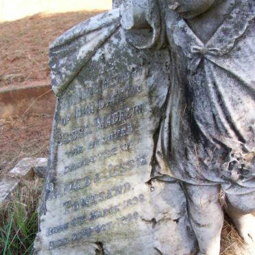 TOWNSEND Alfred -1939 &amp; Jessie Emma -1954 :: Jessie Madeline 1898-