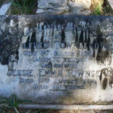 TOWNSEND Alfred -1939 &amp; Jessie Emma -1954 :: Jessie Madeline 1898-