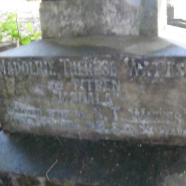 TITREN Achille Ernest 1838-1904 &amp; Julia Maria -1931 :: WATTS Madoline Therese nee TRITEN 