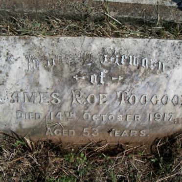 TOOGOOD James Roe -1917