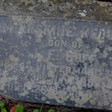 DUFF William Erskine Redvers Todd 1899-1946