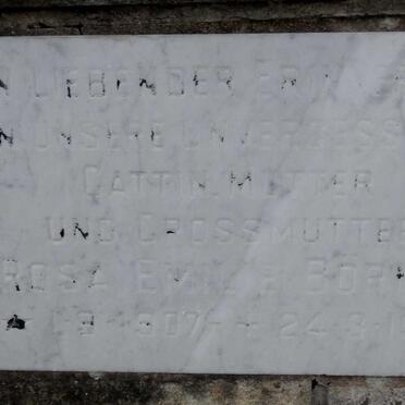 BORNER Rosa Emilie 1907-1978