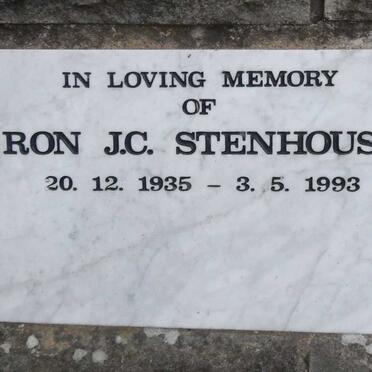 STENHOUSE Ron J.C. 1935-1993