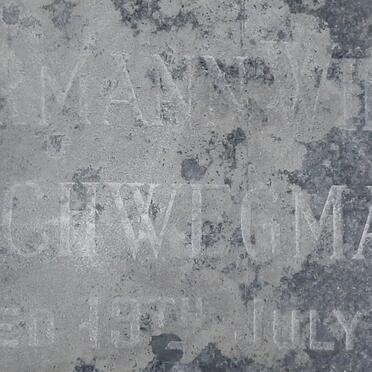 SCHWEGMANN Hermann Wilhelm -1959