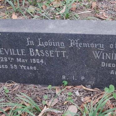 BASSETT Ernest Neville -1964 &amp; Winifred -1964
