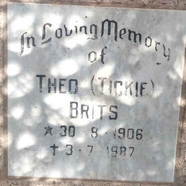 BRITS Theo 1906-1987