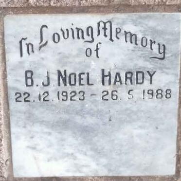 HARDY Noel B.J. 1923-1988