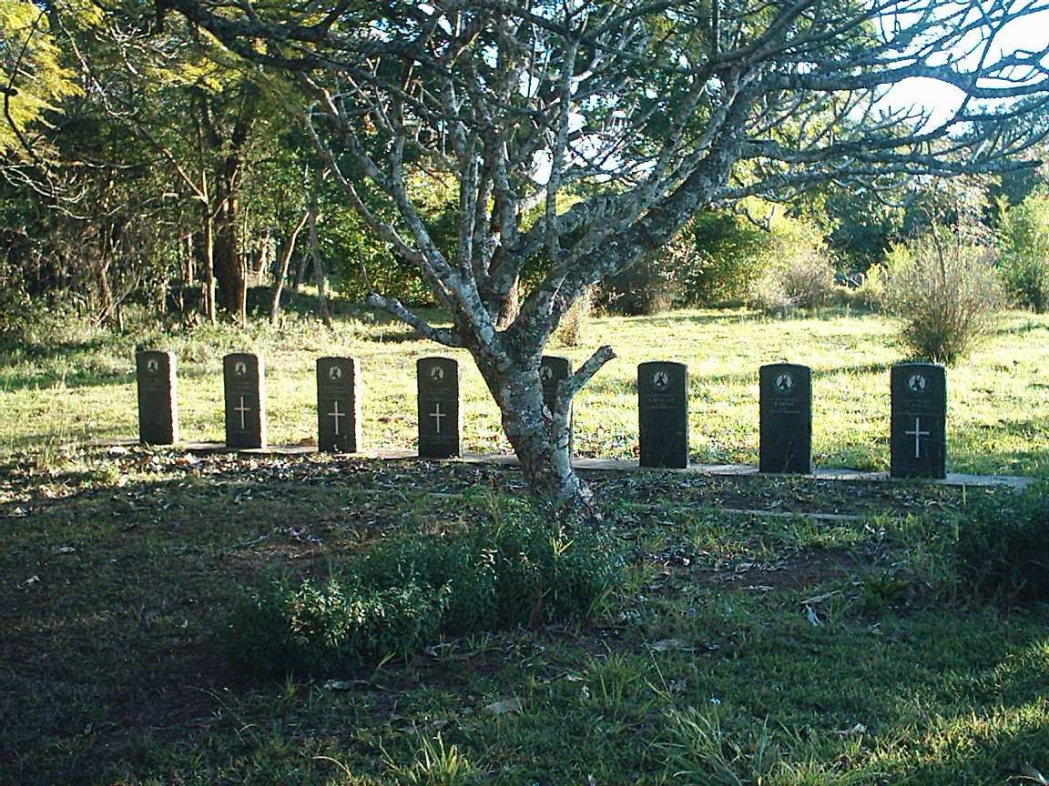 2. Eshowe war graves