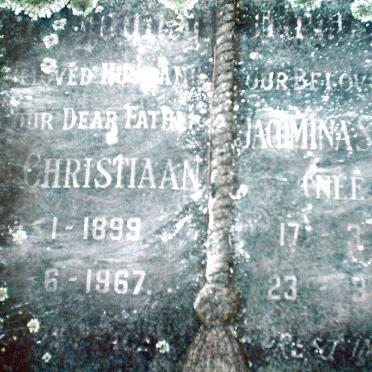 ROOYEN Christiaan, van 1899-1967 &amp; Jacomina S.  NEL 1904-