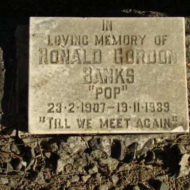 BANKS Ronald Gordon 1907-1989