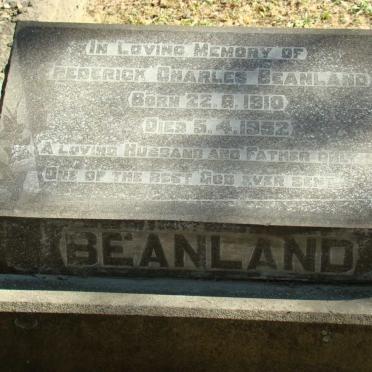 BEANLAND Frederick Charles 1910-1952