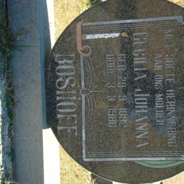 BOSHOFF Cecilia Johanna 1892-1986