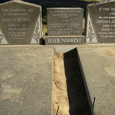 BADENHORST Jurgens Hendrik 1910-1964 &amp; Johanna Cornelia 1910-1995