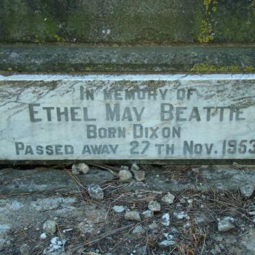 BEATTIE Ethel May nee DIXON -1953