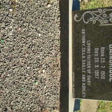 BAINBRIDGE Arthur Claude 1908-1987
