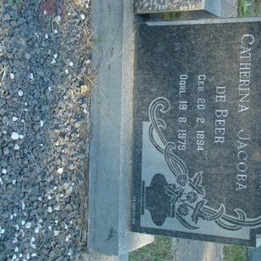 BEER Catherina Jacoba, de 1894-1979