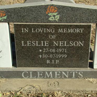 CLEMENTS Leslie Nelson 1971-1999