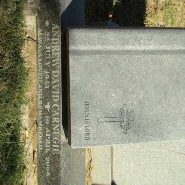 CARNEGIE Andrew David 1943-2006