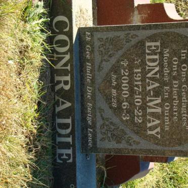 CONRADIE Edna-May 1917-2000