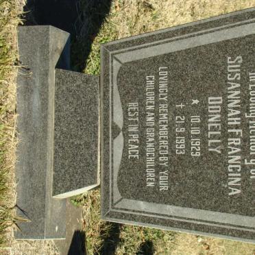 DONELLY Susannah Francina 1929-1993