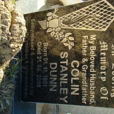DUNN Colin Stanley 1951-2008