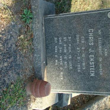 EKSTEEN Chris J. 1913-1956