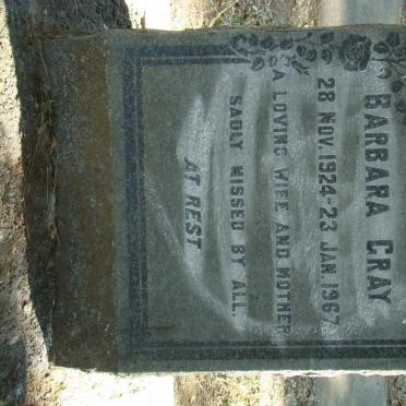 GRAY Barbara 1924-1967