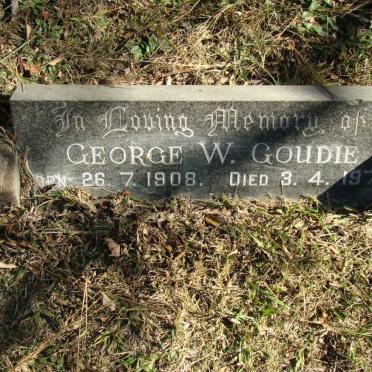 GOUDIE George W. 1908-1973
