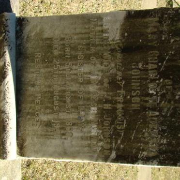 JOHNSON Mary Charlotte Augusta nee FRANCIS 1868-1941