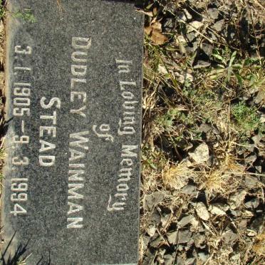 STEAD Dudley Wainman 1905-1994