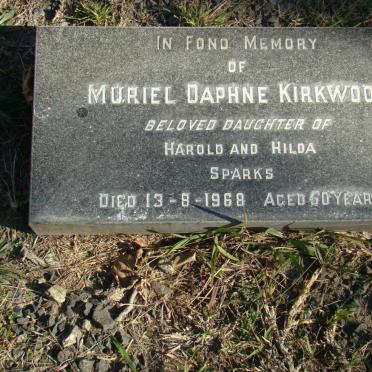 KIRKWOOD Muriel Daphne nee SPARKS -1968