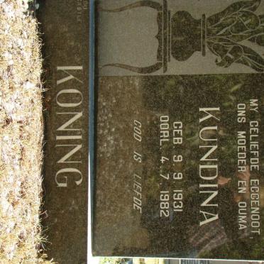 KONING Kundina 1931-1982
