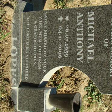 LOPES Michael Anthony 1959-2006