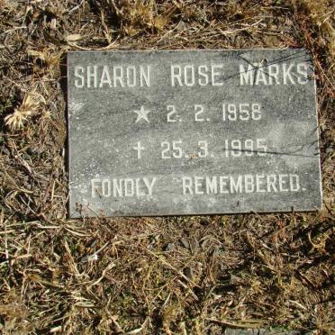 MARKS Sharon Rose 1958-1995